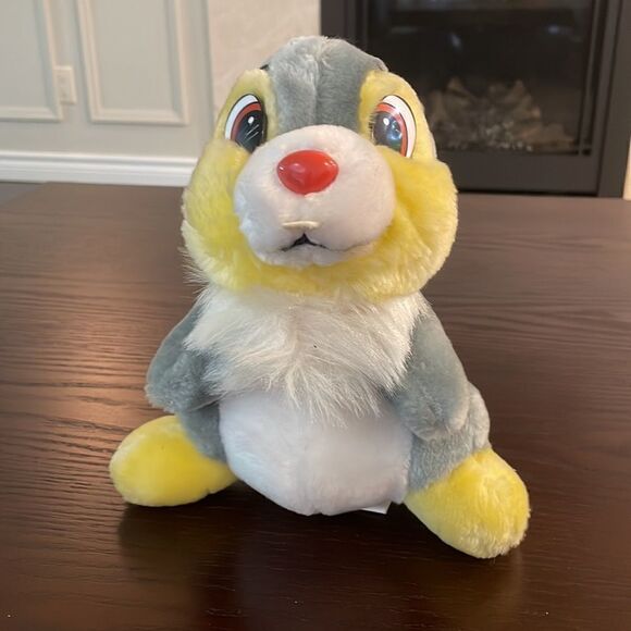 Vintage Disney stuffed animal,Stuffed Thumper from Disney’s Bambi 8.5” tall NWT - Picture 2 of 8
